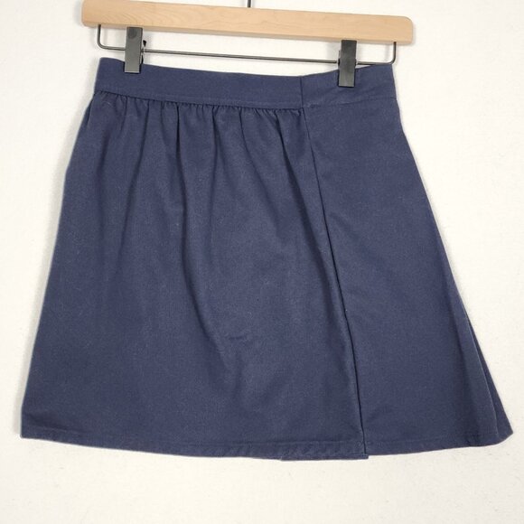 French Toast Brand Girl's Skirt 10 Built-in Shorts Navy School Uniform Skort EUC - Picture 6 of 13